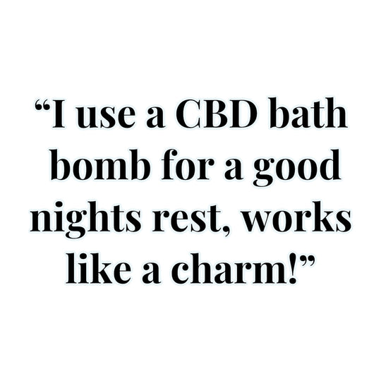 CBD Bath Bombs