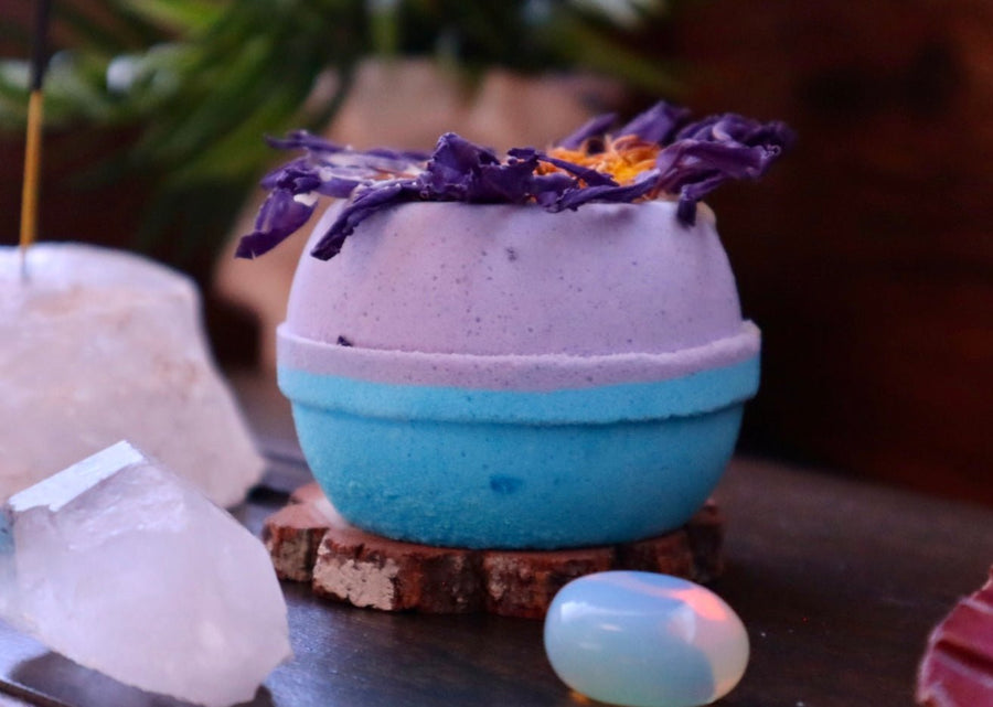 Magic Lotus Bath Bomb - Remedy Bath Co.