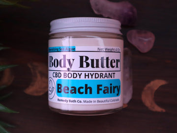 Body Butter - Beach Fairy - Mineralizing Sea Algae - Remedy Bath Co.