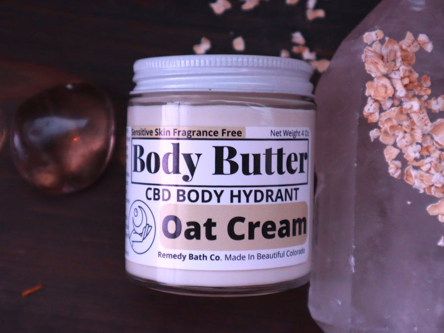 Body Butter - Oat Cream - Sensitive Skin - Remedy Bath Co.