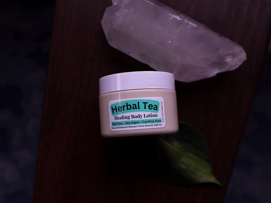 Body Lotion | Herbal Tea | Clear & Balanced Skin - Remedy Bath Co.