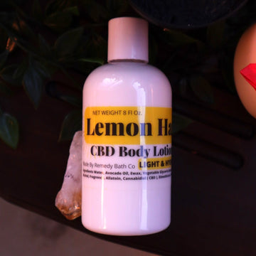 Body Lotion - Lemon Haze - Light & Hydrating - Remedy Bath Co.