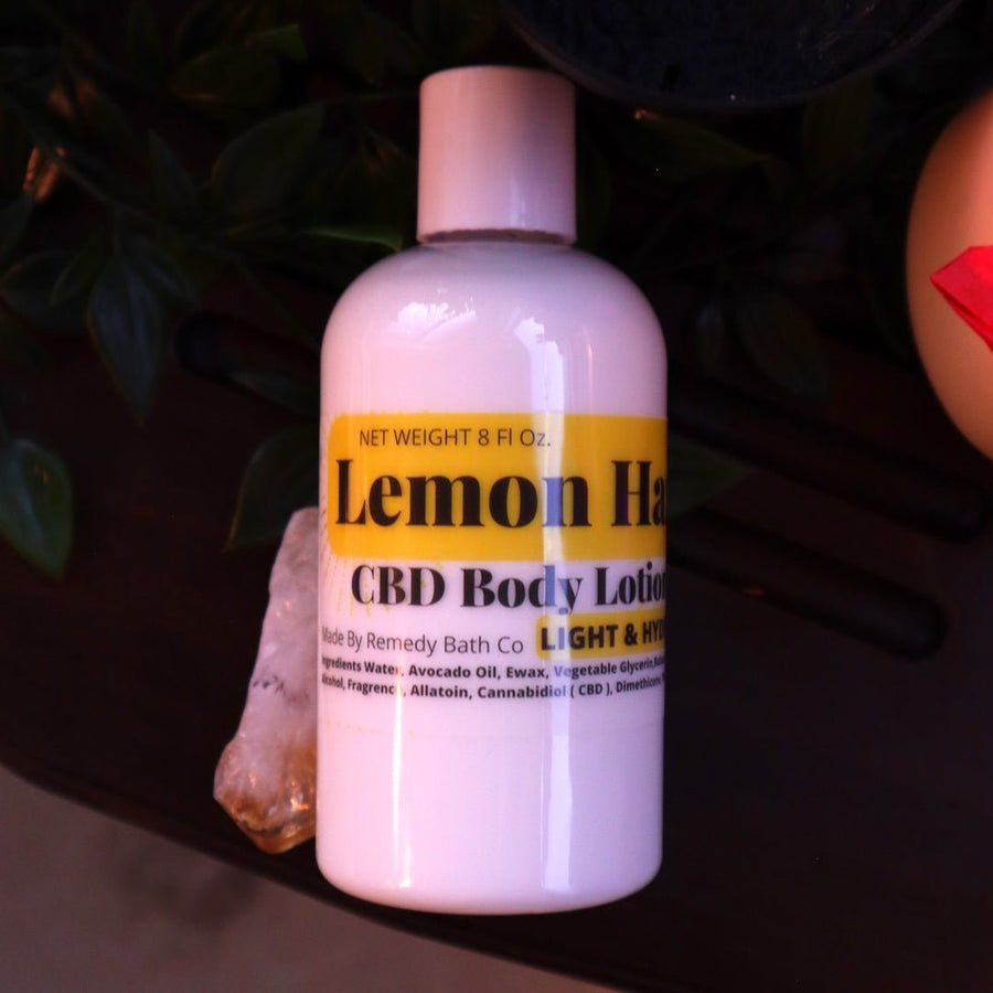 Body Lotion - Lemon Haze - Light & Hydrating - Remedy Bath Co.