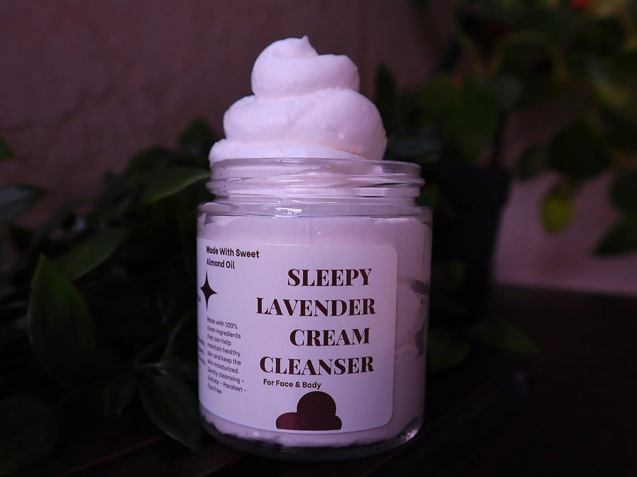* Cream Cleanser - Sleepy Lavender - Soap For Face & Body - Remedy Bath Co.