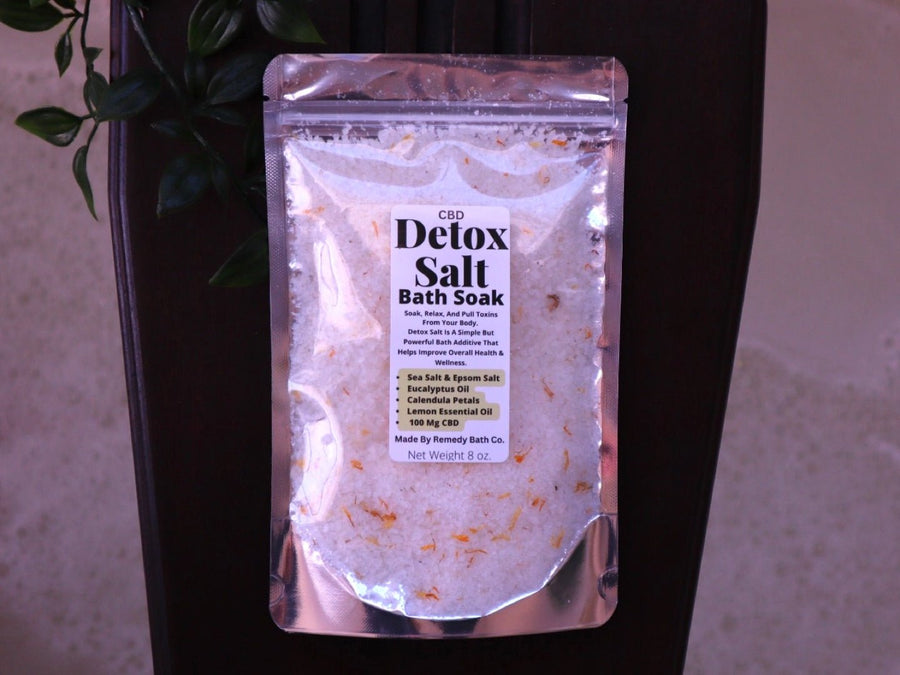 Detox Bath Salts - Natural Soaking Salts - Remedy Bath Co.