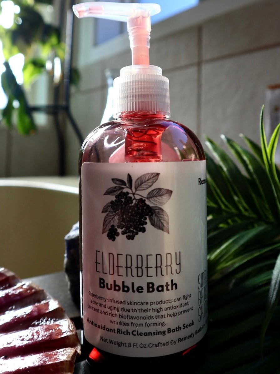 Elderberry Bubble Bath - Remedy Bath Co.