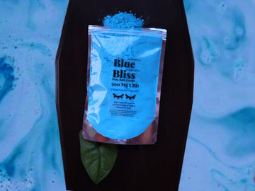Fizzy Bath Powder - Blue Bliss - 500 Mg - Remedy Bath Co.