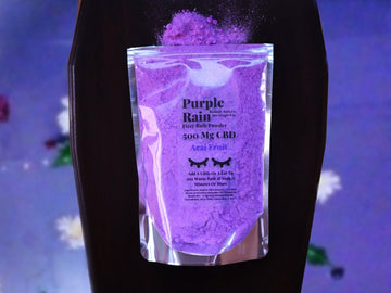 Fizzy Bath Powder - Purple Rain - 500 Mg - Remedy Bath Co.