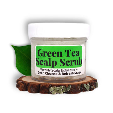 Green Tea Scalp Scrub - Weekly Scalp Treatment - Remedy Bath Co.