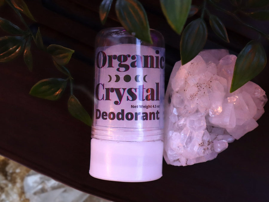 Organic Crystal Deodorant Stick - 24 Hour Odor Protection - Remedy Bath Co.
